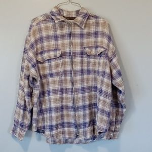 Soho jeans 100% cotton full zip men's small long sleeve